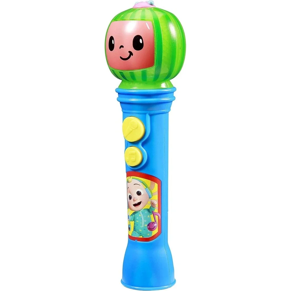 Cocomelon Sing‎ Along Karaoke Microphone w/ Music & Songs Lights Up Toddler Toy - Picture 3 of 7
